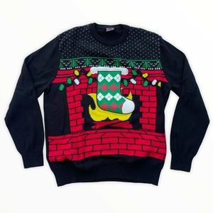 Well Worn Ugly Christmas Sweater Men XXL